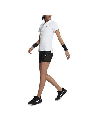 Women's Nike Court Pure Tennis White Polo