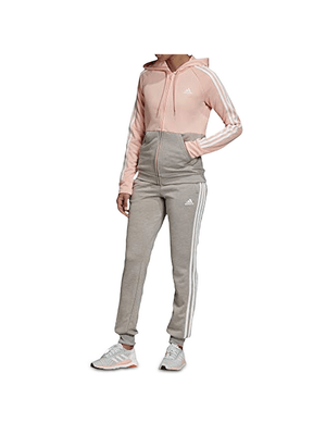 Women's adidas Game Time Pink/Grey Tracksuit