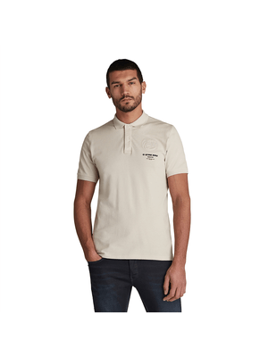G-Star Graphic Slim Polo Golfer