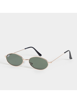 Redbat Oval Gold Sunglasses