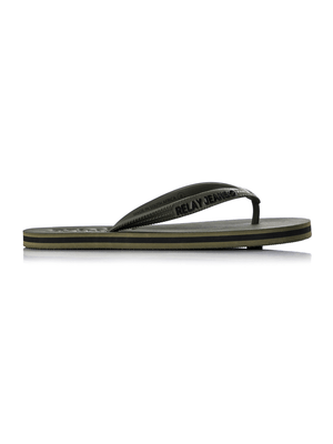 RJ Fatigue/Black Classic Rubber Flip Flop