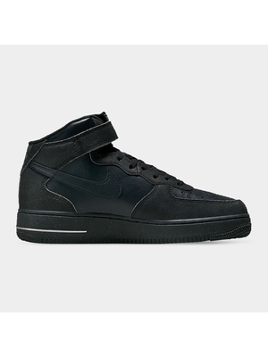 Nike Men's Air Force 1 '07 Mid LX Black/Grey Sneaker