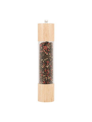 bamboo mixed peppercorn filled grinder 30cm