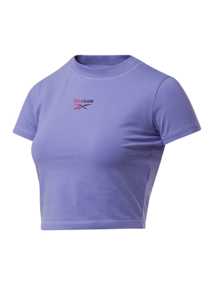 Reebok Women's Purple Cropped Top