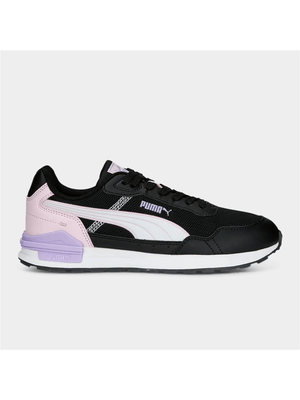 Women's Puma Graviton Mega Black/White/Pink Sneaker