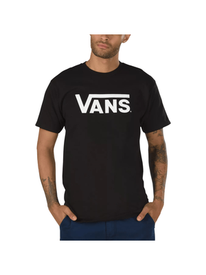 Vans Men's Black/White Classic T-Shirt