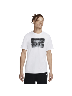 Nike Men's Dri-Fit White T-Shirt