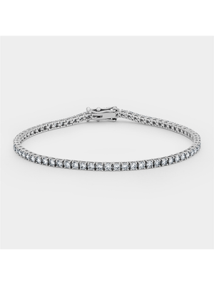 White Gold 3.00ct Diamond Women’s Tennis Bracelet