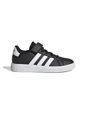 Junior Pre-School adidas Grand Court Lifestyle Black/White Shoes